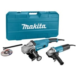Zestaw szlifierek kątowych COMBO Makita DK0053G GA9020+9558HNRG 230V walizka