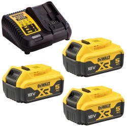 Zestaw Combo DeWALT DCK422P3T 4 elektronarzędzi: DCD796 + DCF887 + DCH273 + DCG405 + DCB184 + DCB115 + TSTAK II + TSTAK VI