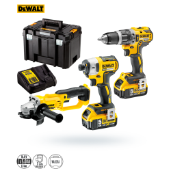 Zestaw COMBO DEWALT DCK383P2T 3 elektronarzędzi