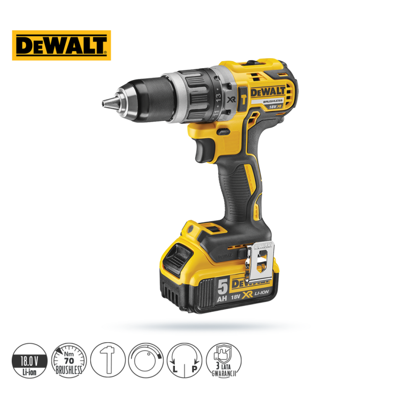 Zestaw COMBO DEWALT DCK383P2T 3 elektronarzędzi