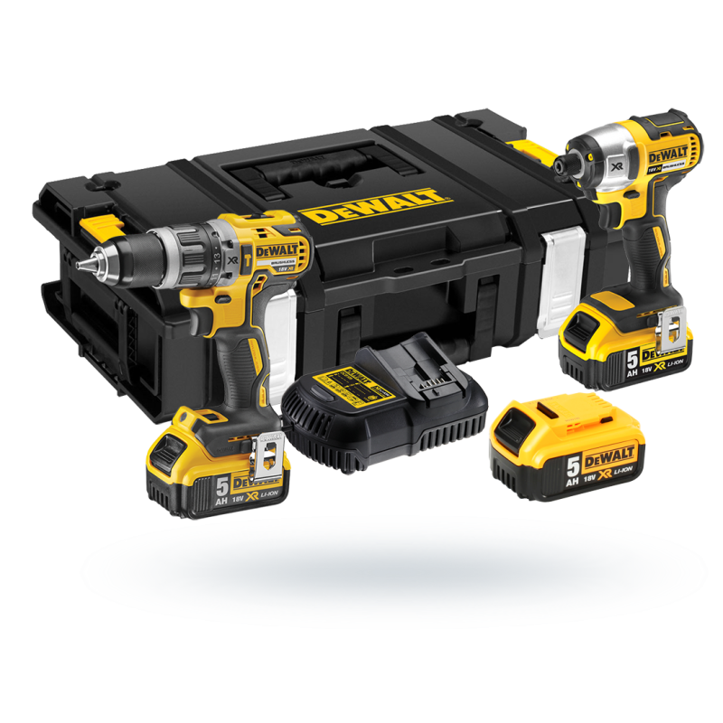 Zestaw COMBO DEWALT DCK266P3 DCD796+DCF887 3x5Ah