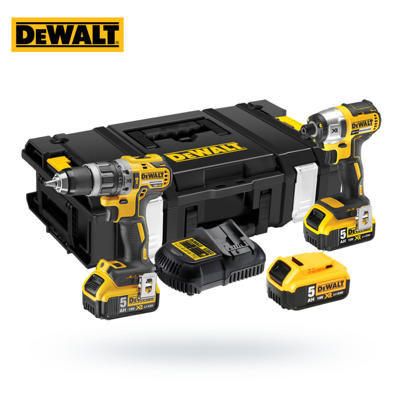 Zestaw COMBO DEWALT DCK266P3 DCD796+DCF887 3x5Ah