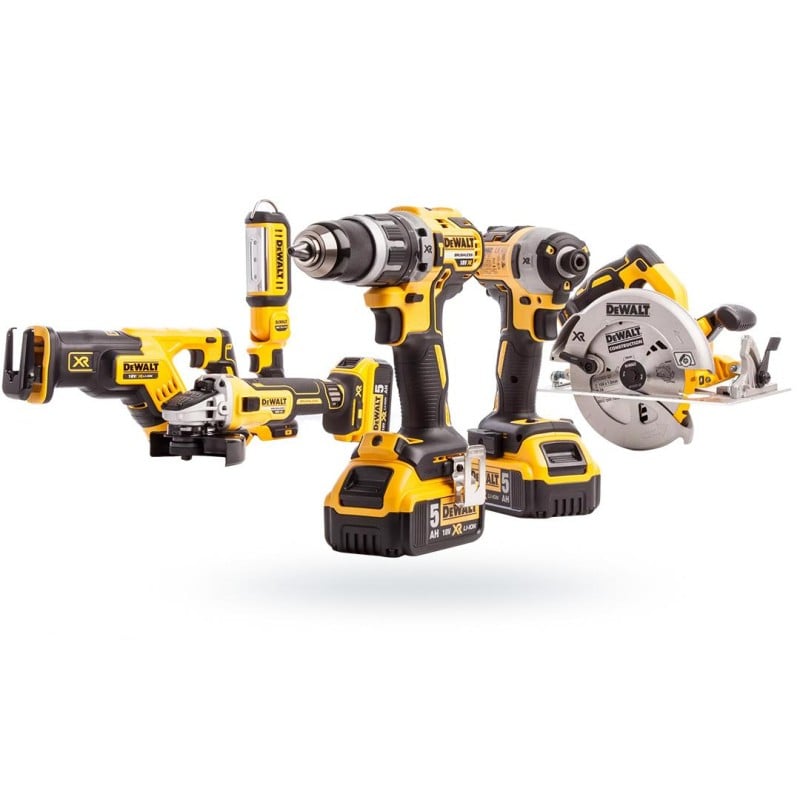 Zestaw COMBO 6 elektronarzędzi DeWalt DCK623P3