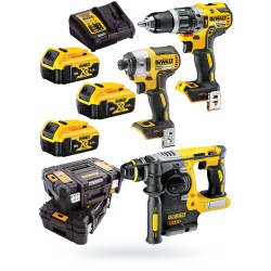 Zestaw COMBO 3 elektronarzędzi DeWalt DCK368P3T