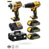Wkrętarka DCD778 + zakręt DCF787 DEWALT DCK2060S3T