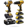 Wkrętarka DCD778 + zakręt DCF787 DEWALT DCK2060S3T