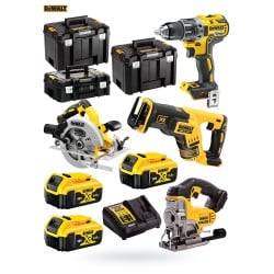 Zestaw COMBO 4 narzędzi akumulat DeWalt DCK421P3T