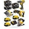 Zestaw COMBO 4 narzędzi akumulat DeWalt DCK421P3T