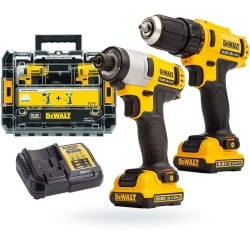 Zestaw DEWALT DCK211D2T wkrętarka 10,8V+zakrętarka