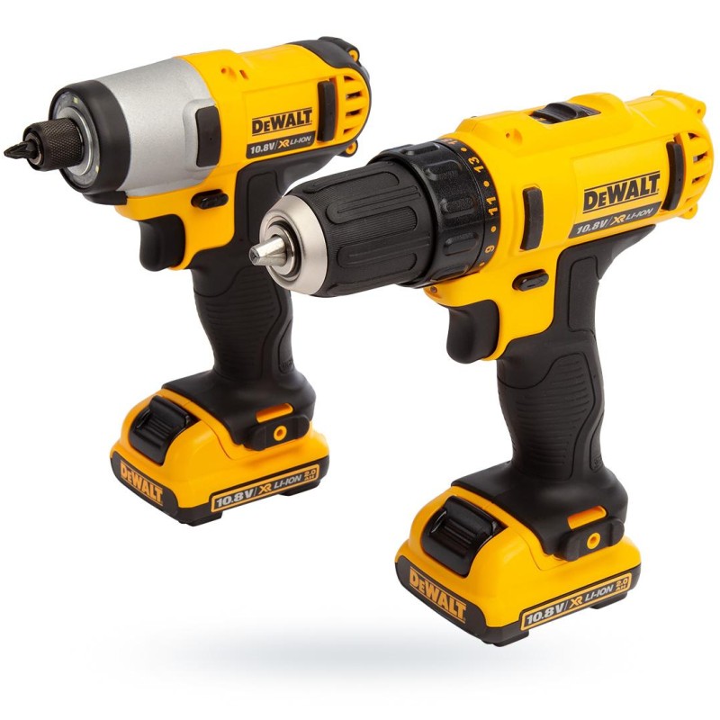 Zestaw DEWALT DCK211D2T wkrętarka 10,8V+zakrętarka
