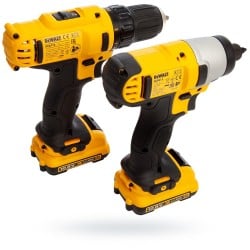 Zestaw DEWALT DCK211D2T wkrętarka 10,8V+zakrętarka