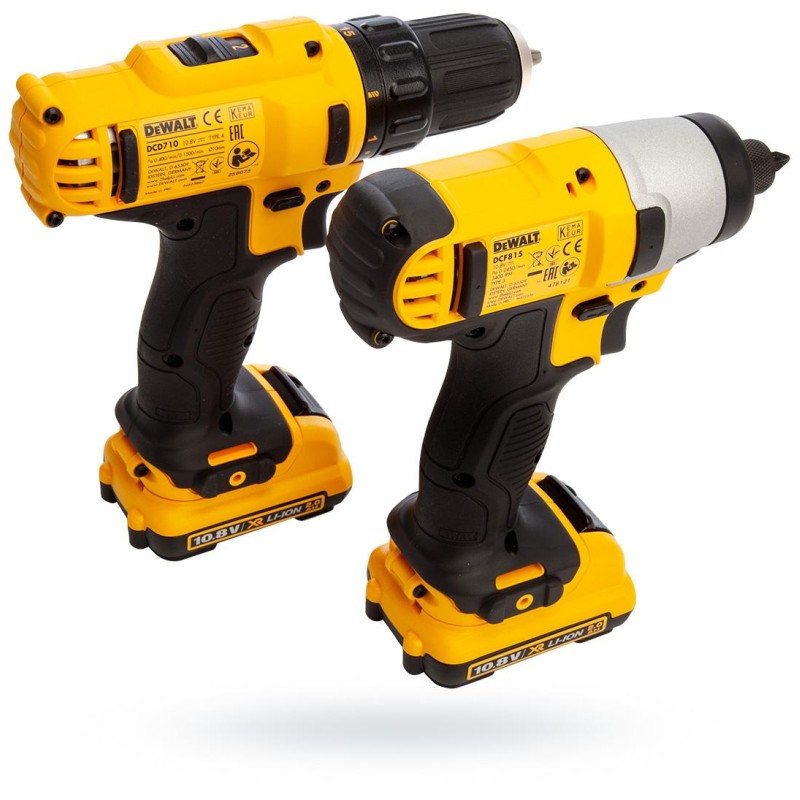 Zestaw DEWALT DCK211D2T wkrętarka 10,8V+zakrętarka