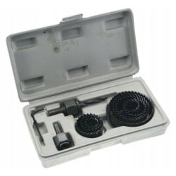 Zestaw otwornic do drewna VOREL 22570 19-64 mm, 11 części
