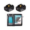 Zestaw elektronarzędzi Makita DLX4194TX1 (DDF492 DHR243 DGA504 DTD153) LXT 18V BL XPT 2x5Ah torba