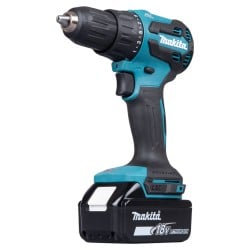 Akumulatorowa wiertarko-wkrętarka udarowa Makita DHP490RF1J 18V 1x3Ah 65Nm BL XPT LXT walizka