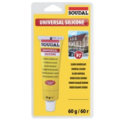 Silikon sanitarny SOUDAL...