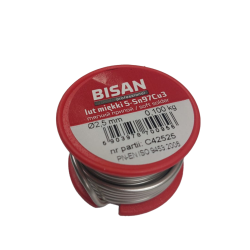 Lut miękki Bisan B870095 S-Sn97Cu3 3% Cu do miedzi i mosiądzu 220–310°C