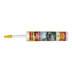Uniwersalny silikon SOUDAL o utwardzaniu kwaśnym czarny 280 ml
