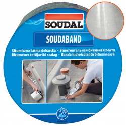 Aluminiowa dekarska taśma uszczelniająca SOUDAL 10 cm x 10 m