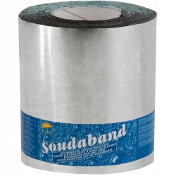 Aluminiowa dekarska taśma uszczelniająca SOUDAL 10 cm x 10 m