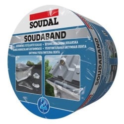 Aluminiowa dekarska taśma uszczelniająca SOUDAL 10 cm x 10 m