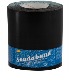 Grafitowa dekarska taśma uszczelniająca SOUDAL samowulkanizująca 10 cm x 10 m