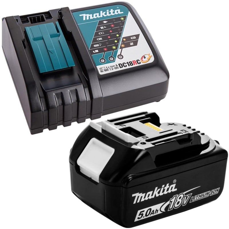 Dmuchawa odkurzacz 3-biegi 1x5Ah Makita DUB186RT