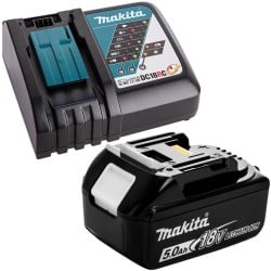 Dmuchawa akumulatorowa 18V 1x5Ah MAKITA DUB186RT