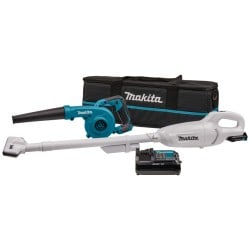 Zestaw COMBO Makita CLX245SAX1 CXT 12V (Odkurzacz CL108FD + Dmuchawa UB100D) 1x2Ah ładowarka torba