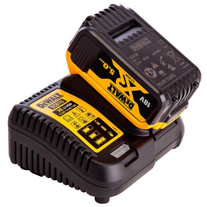 Klucz udarowy 18V 406Nm 1/2'' 2x5Ah DeWALT DCF922P2