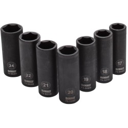 Klucz udarowy 18V 950Nm 2x5Ah DeWalt+klucze7cz