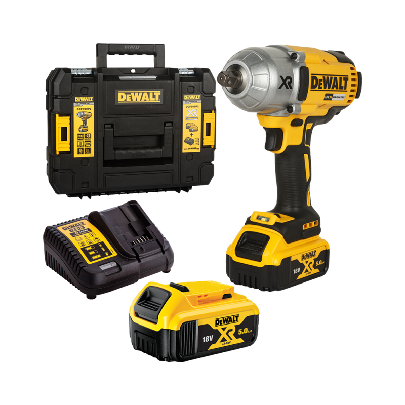 Klucz udarowy DEWALT DCF899P2 950Nm 18V 1/2'' 2x5Ah