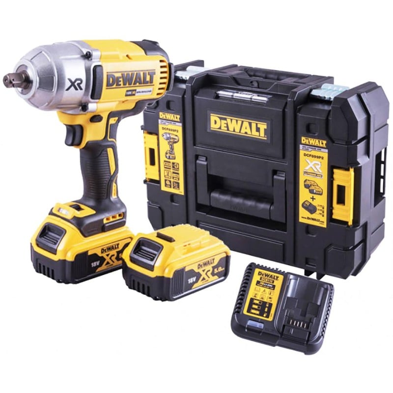 Klucz udarowy DEWALT DCF899P2 950Nm 18V 1/2'' 2x5Ah