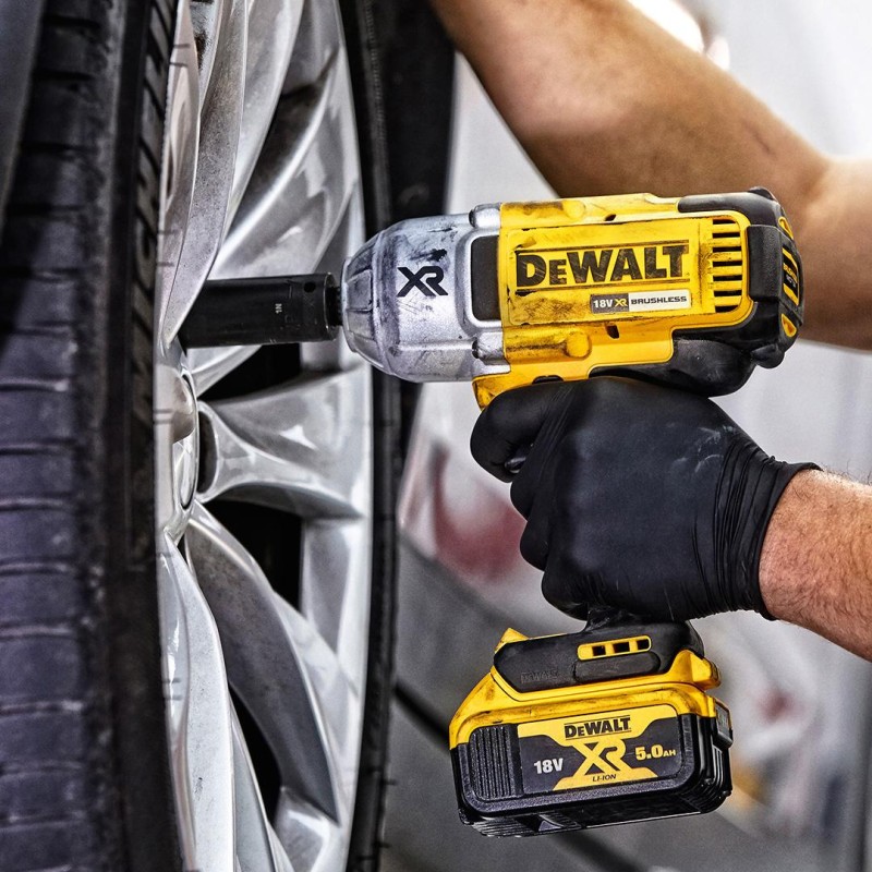 Klucz udarowy 18V 950Nm 1/2 2x5Ah DeWalt+bezrękawn