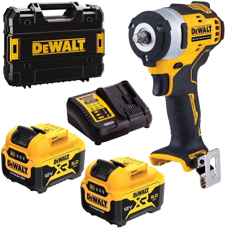 Klucz udarowy 12V 340Nm 3/8' 2x5Ah DeWALT DCF903P2