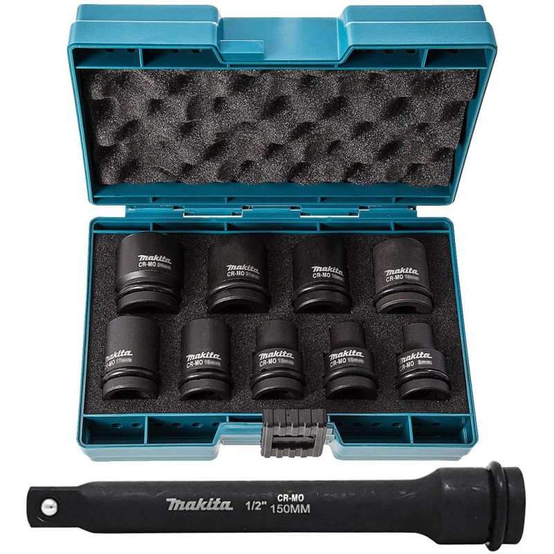 Klucz udarowy 1/2 285Nm 18V 2x5Ah Makita DTW285RTJX nasadki