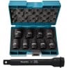 Klucz udarowy 1/2 285Nm 18V 2x5Ah Makita DTW285RTJX nasadki