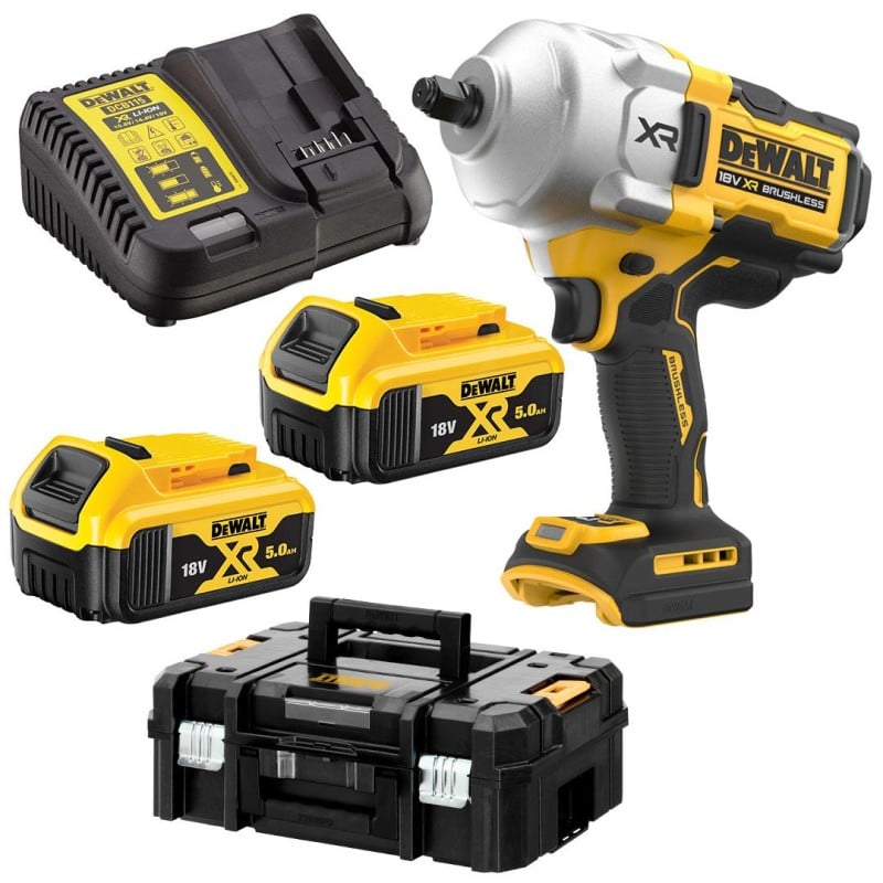 Klucz udarowy 18V 1/2'' 2x5Ah DeWALT DCF961P2