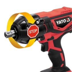 Klucz udarowy YATO YT-82805 Li-Ion 18V 1/2" 300Nm BODY