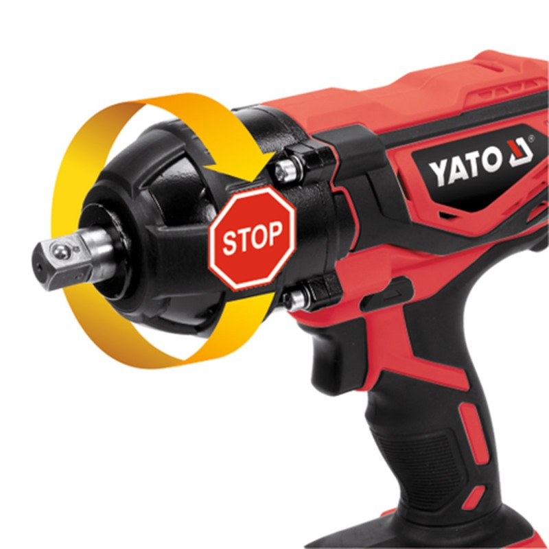 Klucz udarowy YATO YT-82805 Li-Ion 18V 1/2" 300Nm BODY