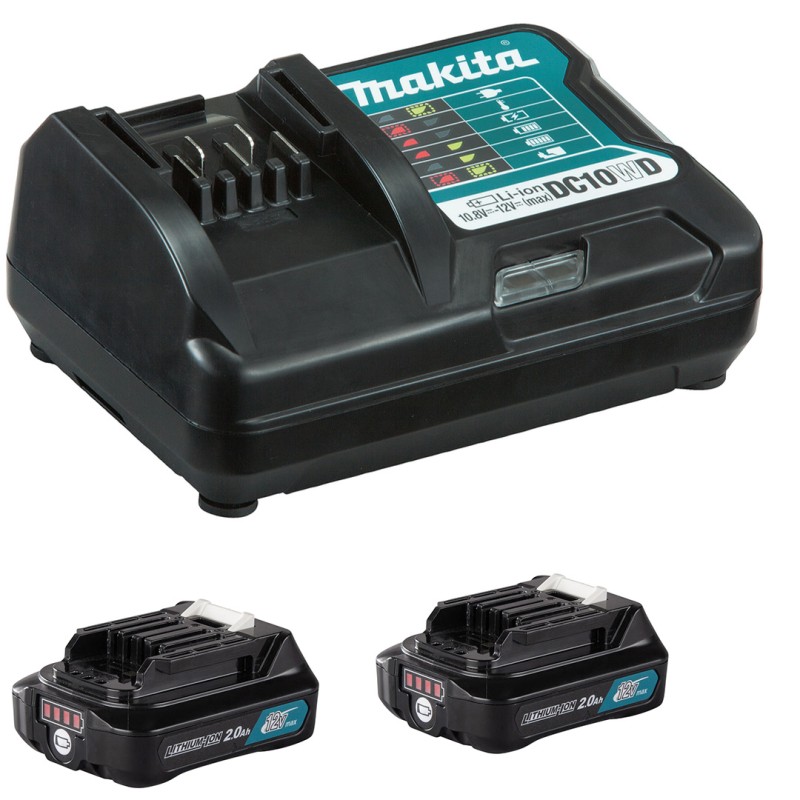 Akumulatorowa zakrętarka kątowa Makita TL064DWAE 12V CXT 2x2Ah 60Nm walizka