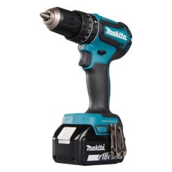 Wiertarko-wkrętarka udarowa Makita DHP485RTJ LXT 18V 50Nm BL XPT 2x5Ah walizka