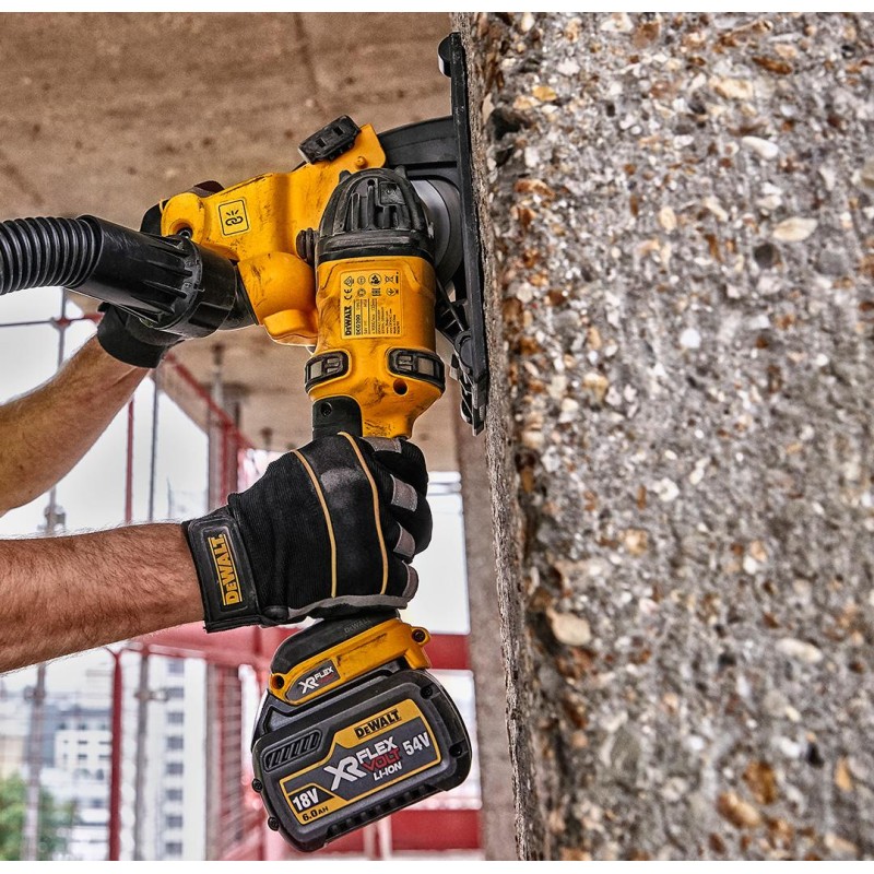 Bruzdownica DEWALT DCG200NT 54V BL125mm body TSTAK