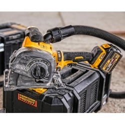 Bruzdownica DEWALT DCG200NT 54V BL125mm body TSTAK