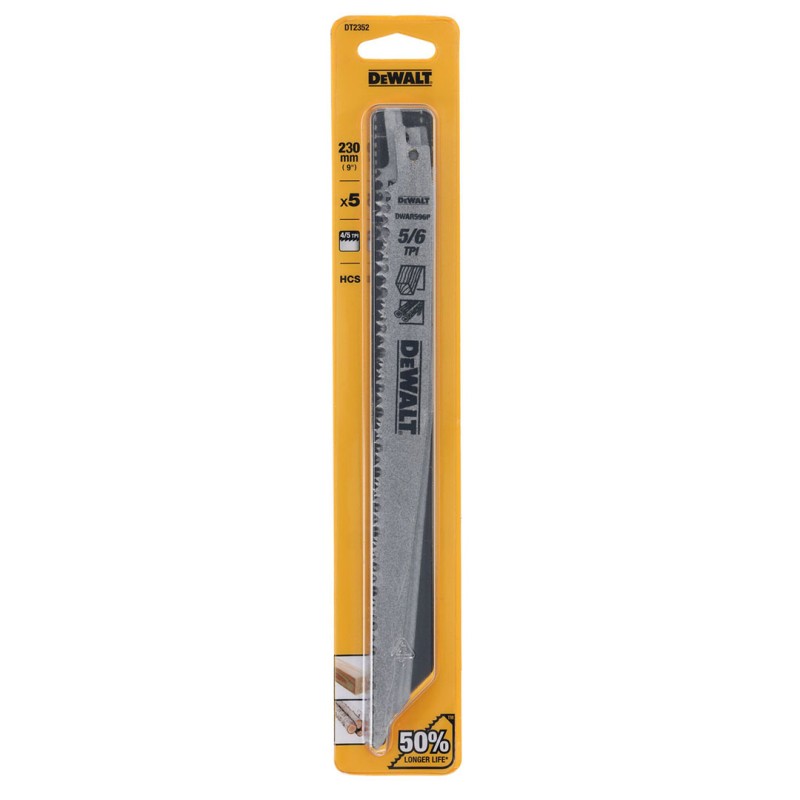 Brzeszczot DEWALT DT2352 240mm 5-6,5 5szt