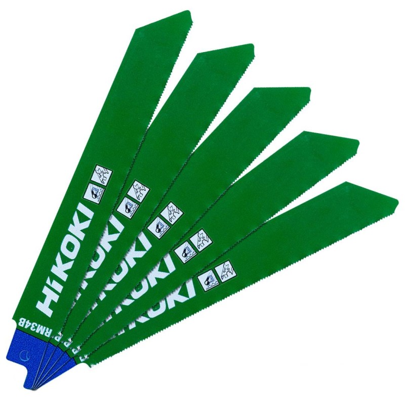 Brzeszczot do pił szablastej HiKOKI 752012 RM34B 150mm 24TPI 0,9mm 5 szt.