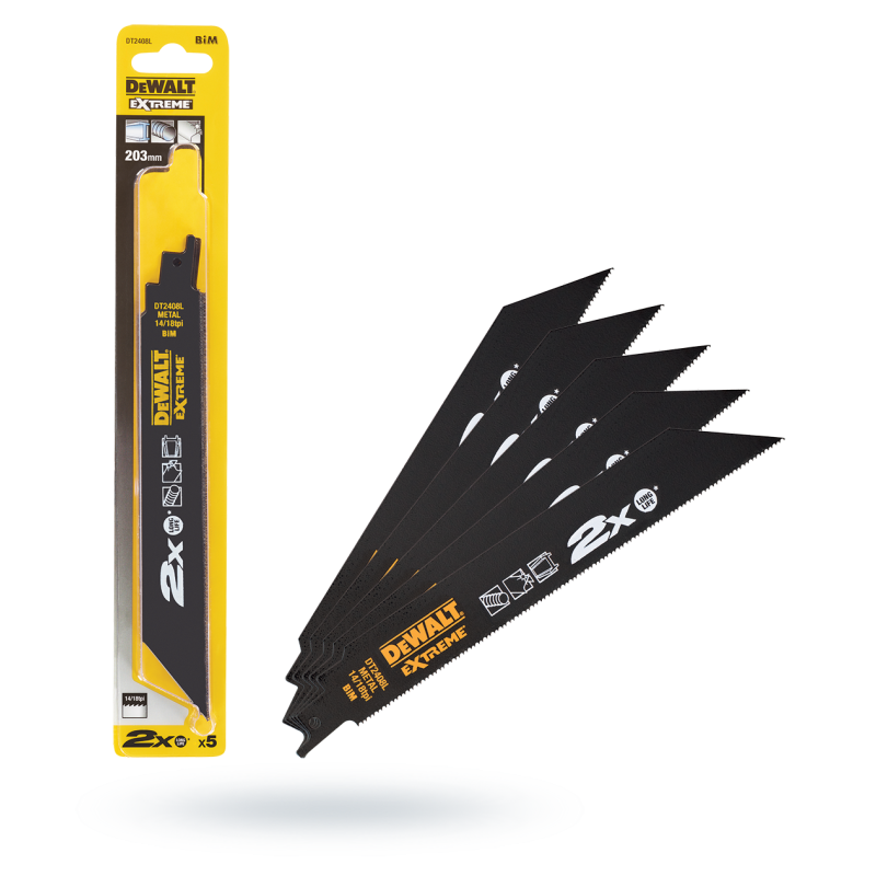 Brzeszczot DEWALT DT2408L 203mm 1,4-1,8 5szt