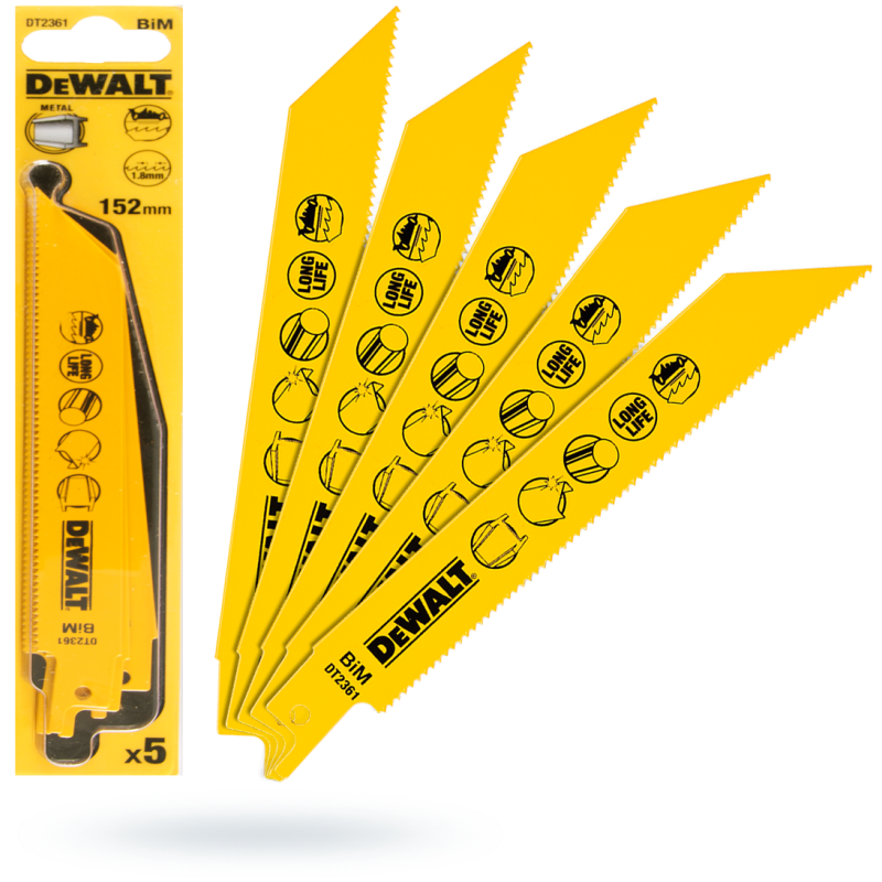 Brzeszczot DEWALT DT2361 152mm 1,8 5szt