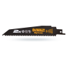 Brzeszczot do pił szablastych drewno z gwoździami 152mm 4,2 5SZT DeWALT DT2300L 5 sztuk
