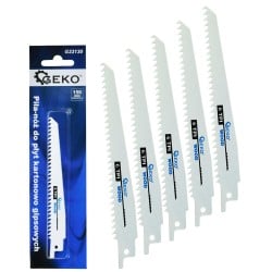 Brzeszczot GEKO G33130 do pił sza.150mm 6TPI 5szt